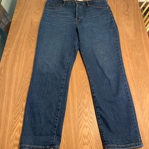 Everlane Button Fly Cigarette High Rise Jeans